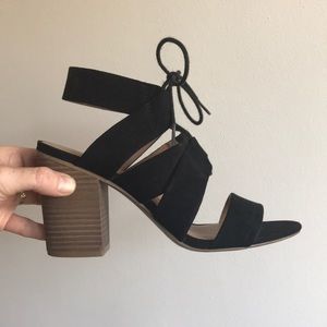 Merona Black block heel